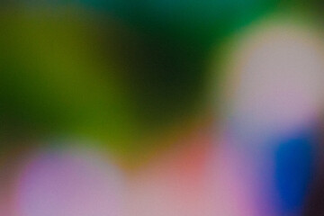 Grainy dark Green Color gradient abstract background, noise texture effect