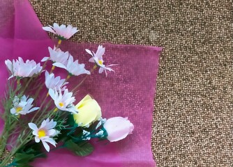 Bouquet of flower with blank space 