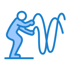 Battle Rope Icon