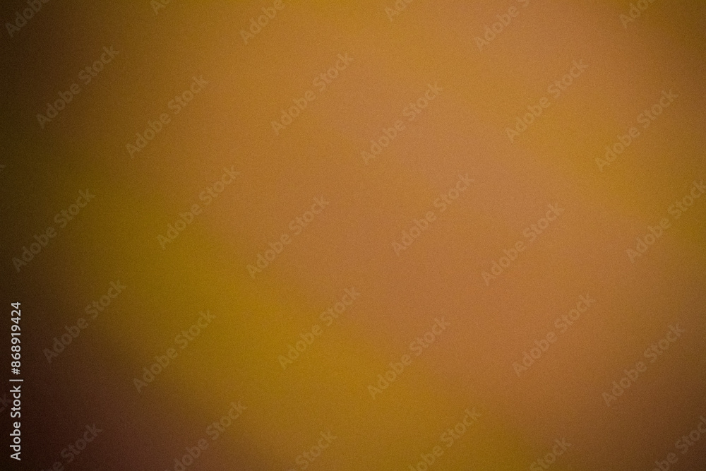 Poster grainy dark yellow color gradient abstract background, noise texture effect
