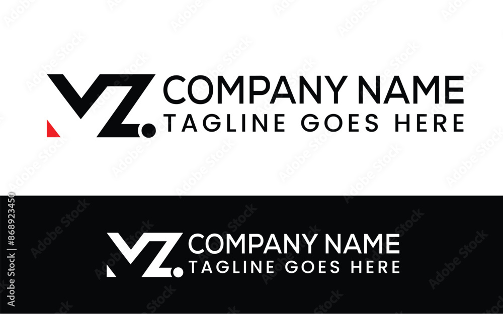Fototapete mz logo design.mz logo design vector.mz logo design online.mz monogram logo.