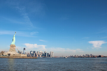 Naklejka premium New York city skyline