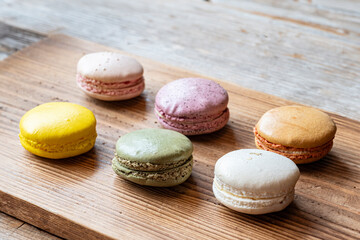 色とりどりのマカロン