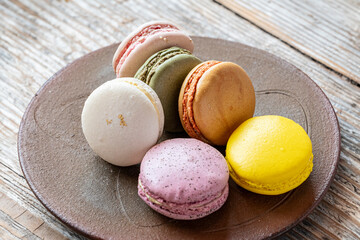 色とりどりのマカロン