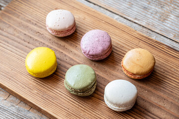 色とりどりのマカロン