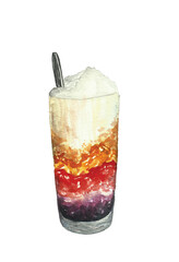 Che Vietnamese Dessert Illustration