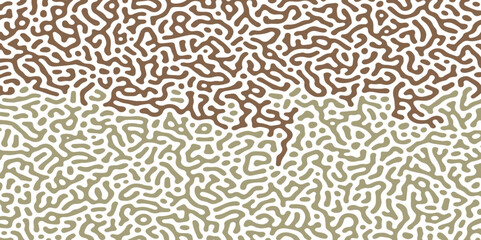 Organic Turing Seamless Pattern. Abstract organic background.