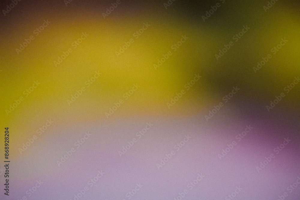 Poster grainy dark yellow color gradient abstract background, noise texture effect