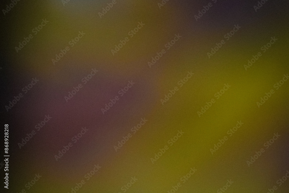 Poster grainy dark yellow color gradient abstract background, noise texture effect