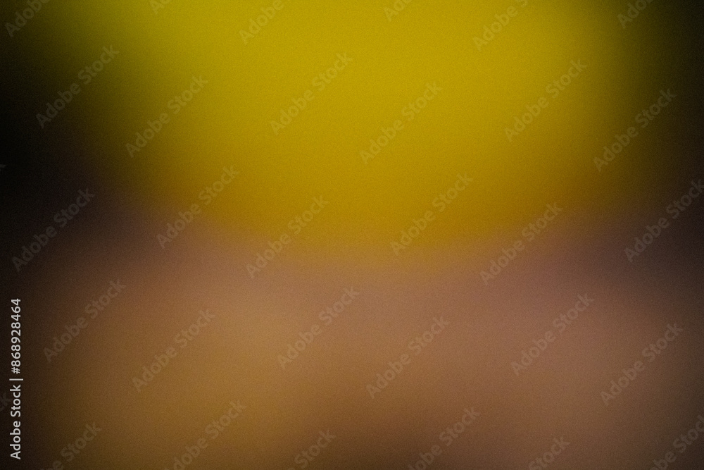 Poster grainy dark yellow color gradient abstract background, noise texture effect