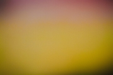 Grainy dark yellow Color gradient abstract background, noise texture effect