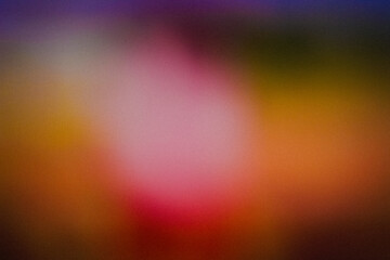 Grainy dark yellow Color gradient abstract background, noise texture effect