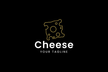 cheese logo vector icon illustration
