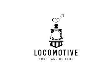 locomotive logo vector icon illustration © Dyn Studio