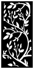 Vector Laser Cutting Motifs Partition