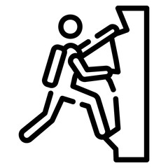 climbing Line Icon