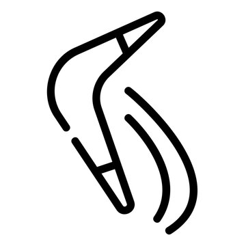 recommend clip art: boomerang Line Icon