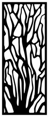 Vector Laser Cutting Motifs Partition