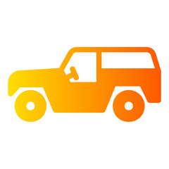 jeep Gradient icon