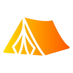 tent Gradient icon