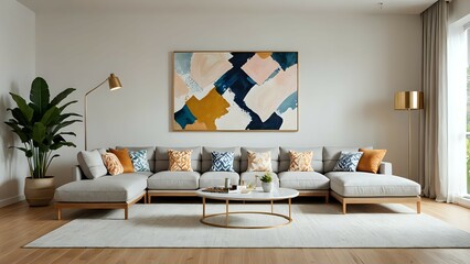 modern living room interior 