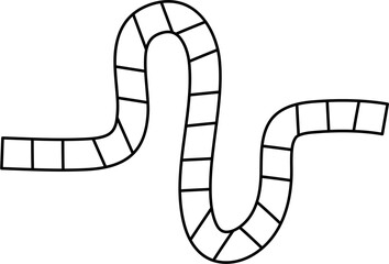 board game path for kid activity book 