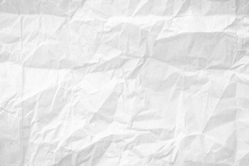 White recycled craft paper texture as background. Grey paper texture, Old vintage page or grunge vignette of old newspaper. Pattern rough art creased grunge letter. Hardboard with copy space for text.