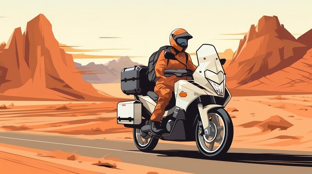 Lone Motorcycle Rider Images – Browse 880 Stock Photos, Vectors, and ...