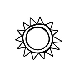 Hand Drawn Sun
