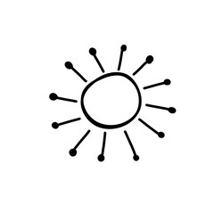 Hand Drawn Sun