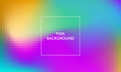 Obraz premium pixel gradient texture abstract background