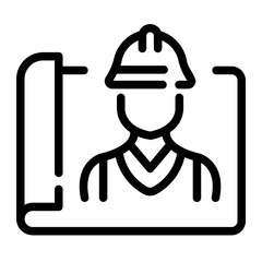 architect Line Icon