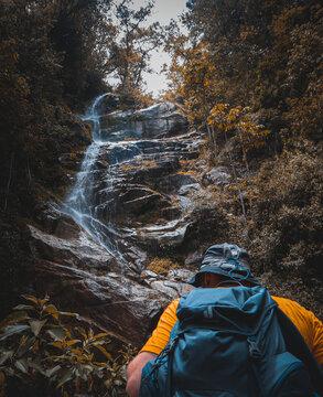 cascada llegando a machupicchu