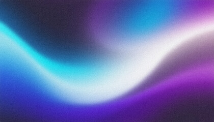 Vibrant grainy background blue purple white black abstract noise texture backdrop design glowing colors banner