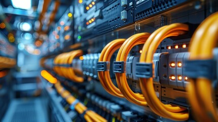 Electrical equipment, industrial cable. Wires Background and texture