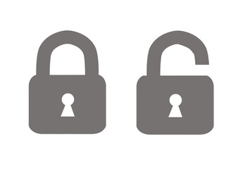 padlock icon symbol vector illustration