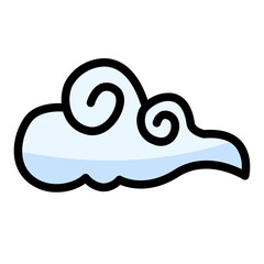 Cloud chinese new year festive festival 