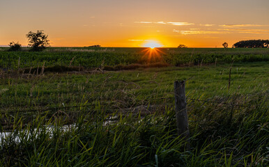 stimmungsvoller Sonnenuntergang