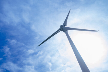 四国カルストの風車