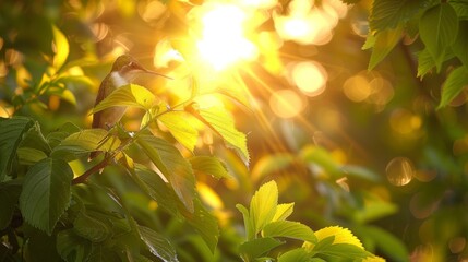 Hummingbirds Dancing in the Middle of Shady Trees