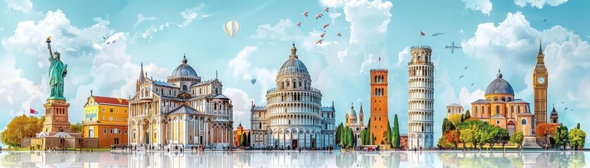 famous landmarks from around the world