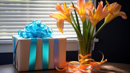 flowers in a vase