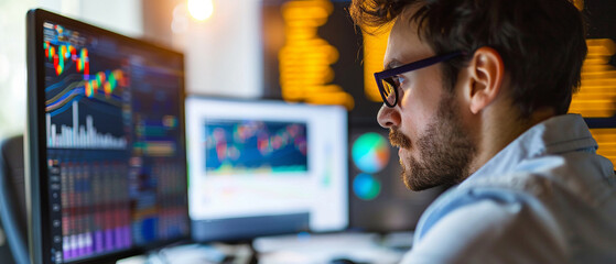 A data scientist using R for statistical analysis.