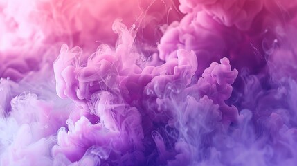 Obraz premium Abstract liquid smoke background. Pink magenta purple color ink dynamic motion background. copy space for text.