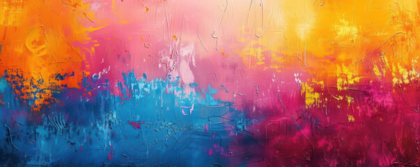 An abstract design with uplifting words and bright colors, emphasizing the importance of a positive mindset