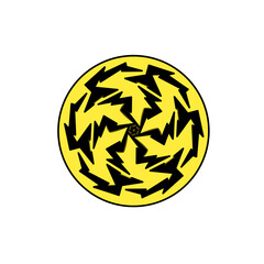 raw ball logo for power plant
