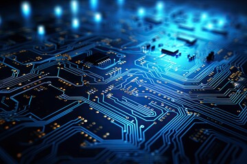 Futuristic Digital Cyberspace