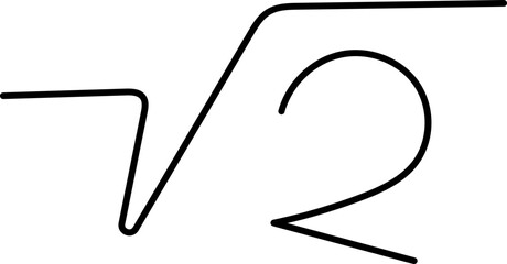 Obraz premium illustration of a symbol of a symbol line art