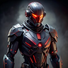 Cyber Ninja Bot is equipped with advanced combat skills