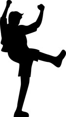 Dance Party Silhouette Element